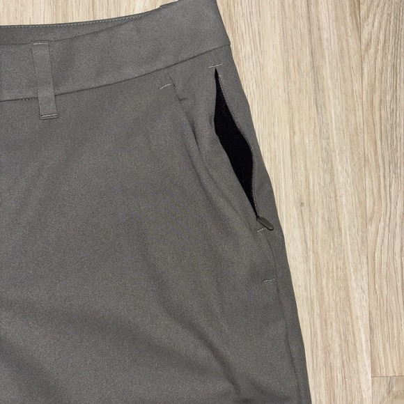 Lululemon Commission Pant Slim Fit Warpstreme Men 31 Dark Olive Green Casuals - Picture 3 of 10